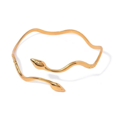 Retro Snake Bangle