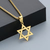 Simple Style Hexagram Pendant Necklace