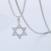 Simple Style Hexagram Pendant Necklace