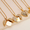 Glam Sexy Heart Pendant Necklace