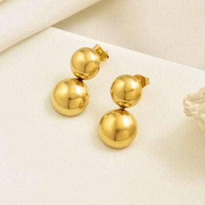 Simple Style Drop Earrings