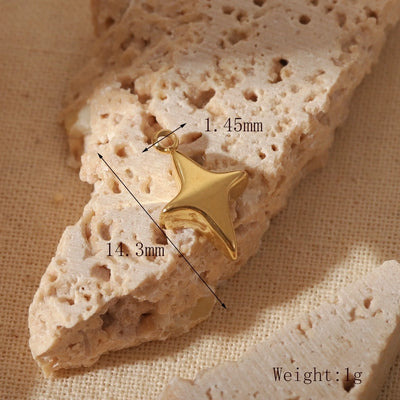 Star Footprint Accessories Pendant