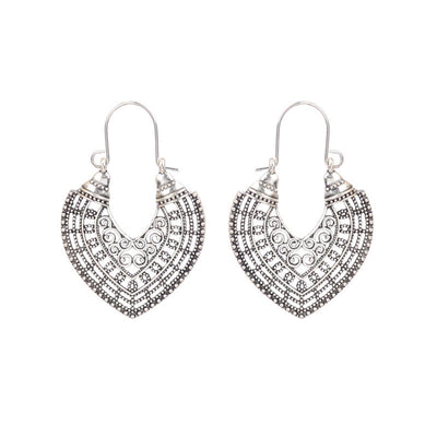 Retro Ethnic Style Water Droplets Drop Earrings