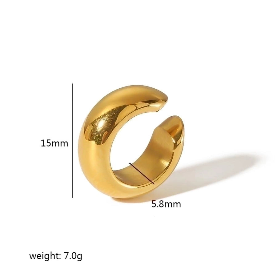 Vintage Style Round Ear Cuffs