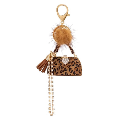 Retro Women's bag pendant keychain