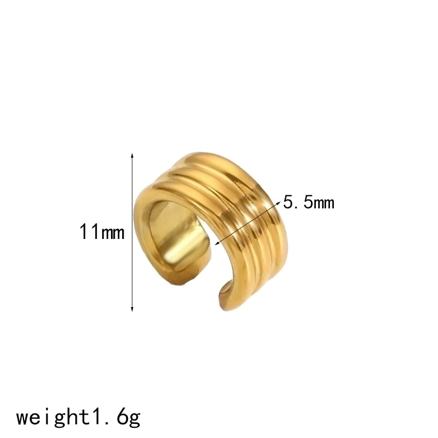 Vintage Style Round Ear Cuffs