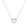 Fashion heart shape pendant necklace 1 piece