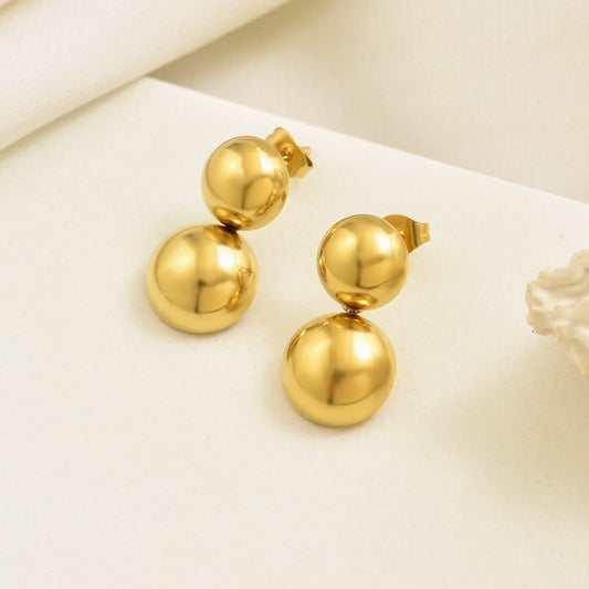 Simple Style Drop Earrings