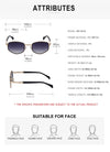 Elegant Streetwear Full Frame Men's Sunglasses