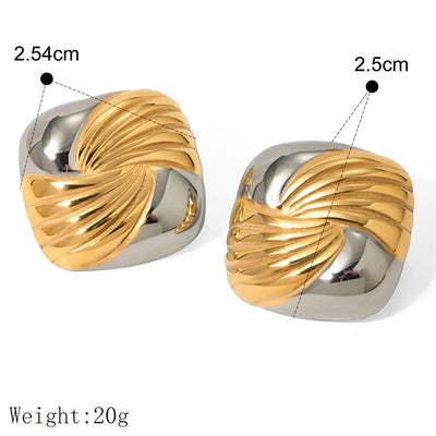 Retro Luxurious Ear Studs