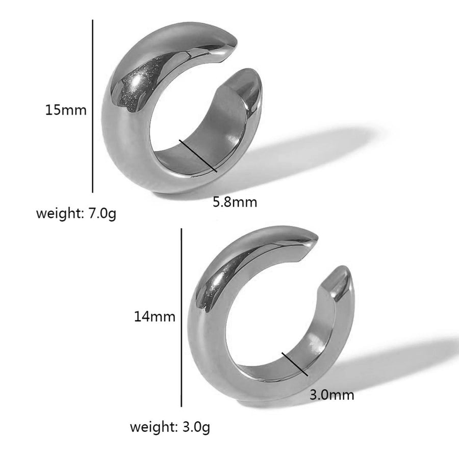 Vintage Style Round Ear Cuffs