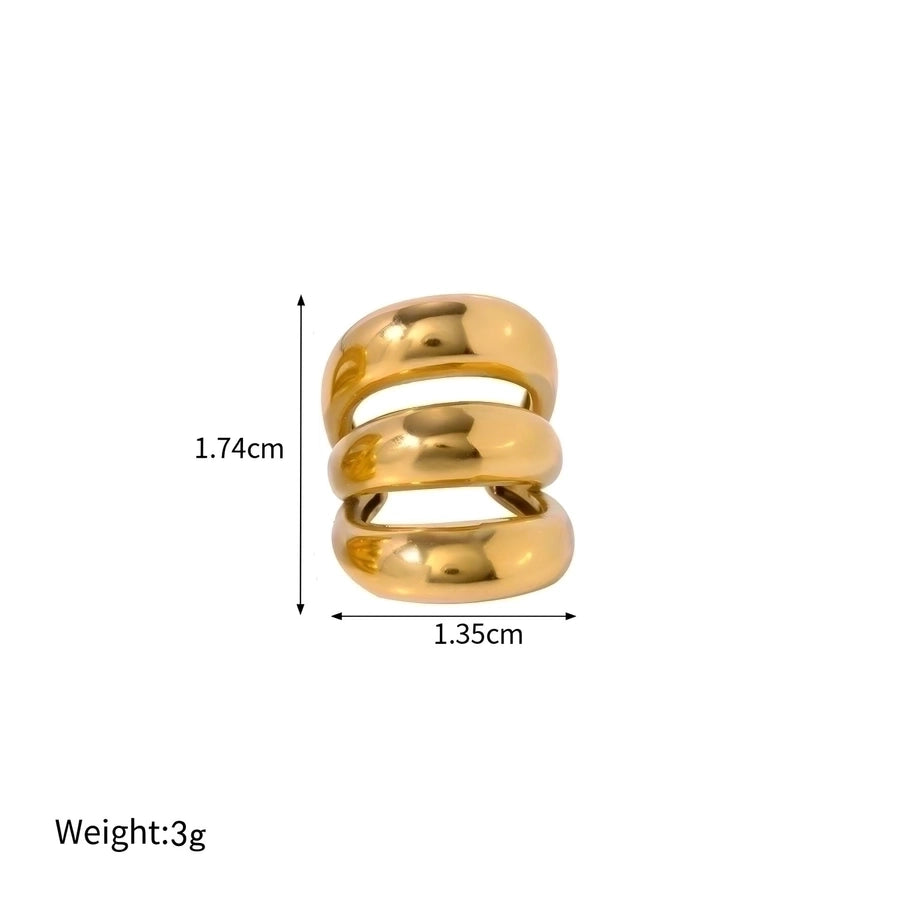 Vintage Style Round Ear Cuffs