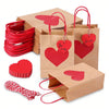 Valentine'S Day Elegant Paper Wedding Party Gift Bags