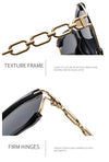 Casual Glam Classic Style Glasses