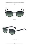 Elegant Streetwear Full Frame Men's Sunglasses