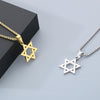 Simple Style Hexagram Pendant Necklace