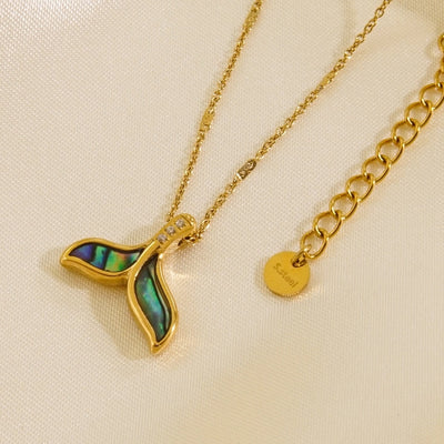 Fish Tail Pendant Necklace