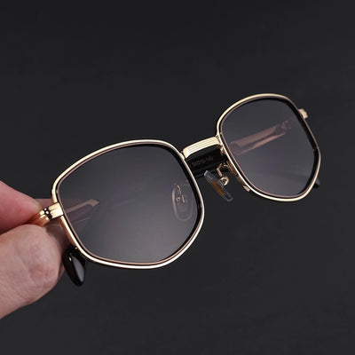 Elegant Streetwear Full Frame Men's Sunglasses