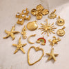 Cross Hippocampus Heart Shape accessories