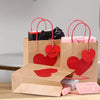 Valentine'S Day Elegant Paper Wedding Party Gift Bags