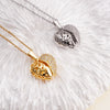 Glam Sexy Heart Pendant Necklace