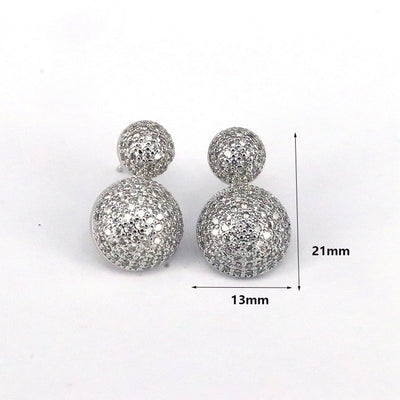 Simple style ear studs