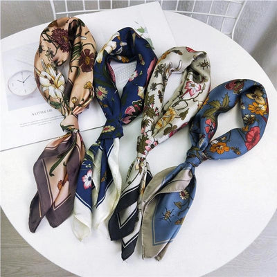 Ladies small silk scarf