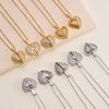 Glam Sexy Heart Pendant Necklace