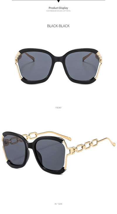 Casual Glam Classic Style Glasses